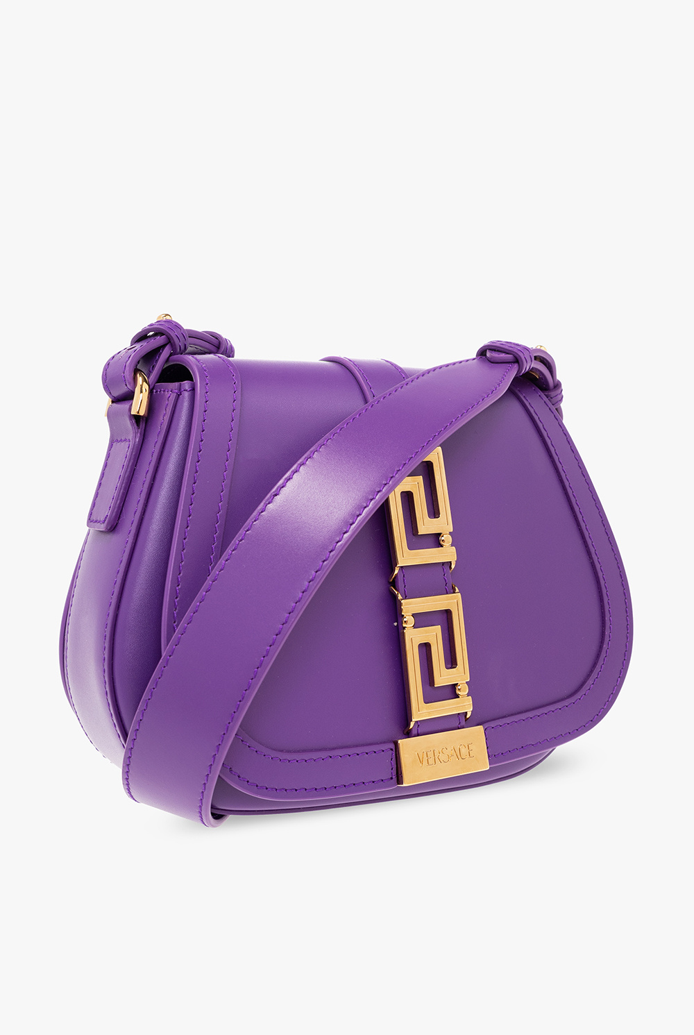 Purple ‘Greca Goddess Small’ shoulder bag Versace Vitkac Germany